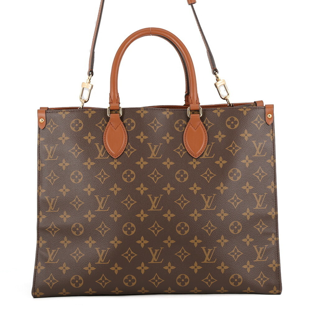 Louis Vuitton Monogram OnTheGo Organizer Tote Bag M14235 LOUIS VUITTON 2-way ...